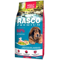 Hrana uscata Rasco Premium Adult Large cu Pui şi Orez 15 kg 