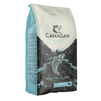 Hrana uscata pentru caini Canagan Grain Free Small Breed cu somon 2 kg