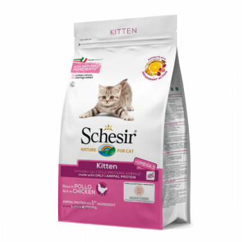 Hrana uscata pentru pisici Schesir Kitten 10 kg