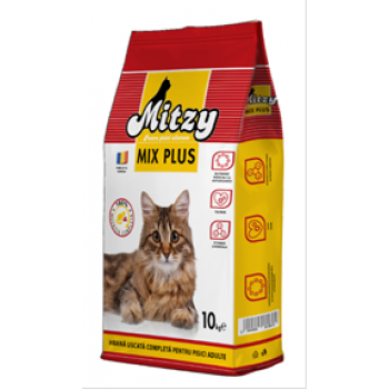 Hrana uscata pentru pisici Mitzy Mix Plus 10 kg