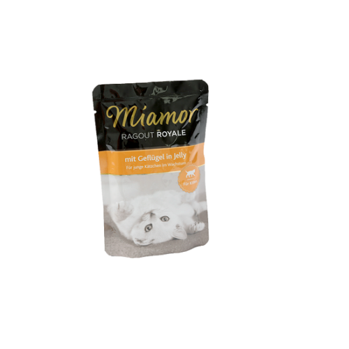 Hrană umedă pentru pisici Miamor Plic Kitten Pui 100 g