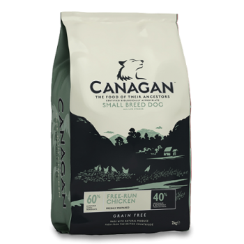 Hrana uscata pentru caini Canagan Grain Free Small Breed cu pui 500 g