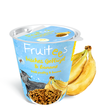 Recompense pentru caini Bosch Fruitees Banana 200 gr