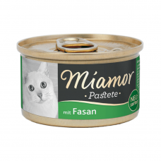 Hrana umeda pentru pisici Miamor cu fazan 85 gr