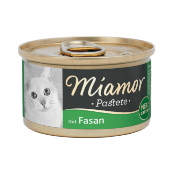 Hrana umeda pentru pisici Miamor cu fazan 85 gr