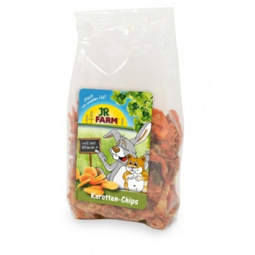 Felii de morcov pentru rozătoare Jr Farm 125 g